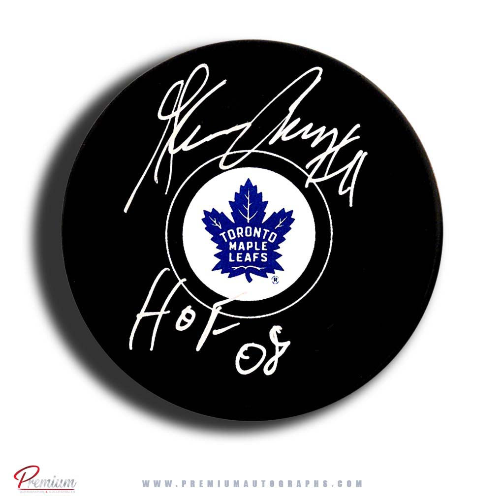 Glenn Anderson Toronto Maple Leafs Autographed Puck w/ CC 84 & 89 Inscription