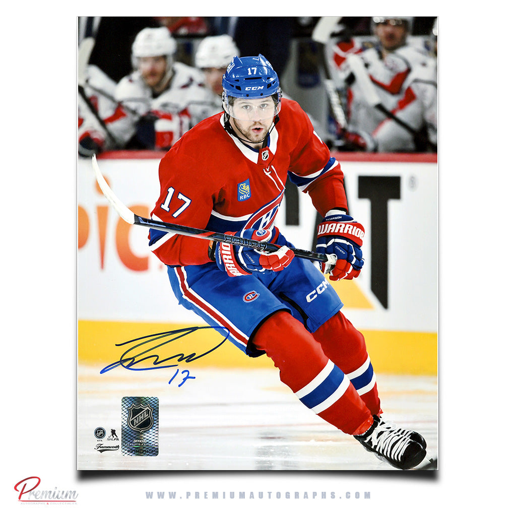 Josh Anderson Montreal Canadiens Signed 8x10 Photograph On the the Attack