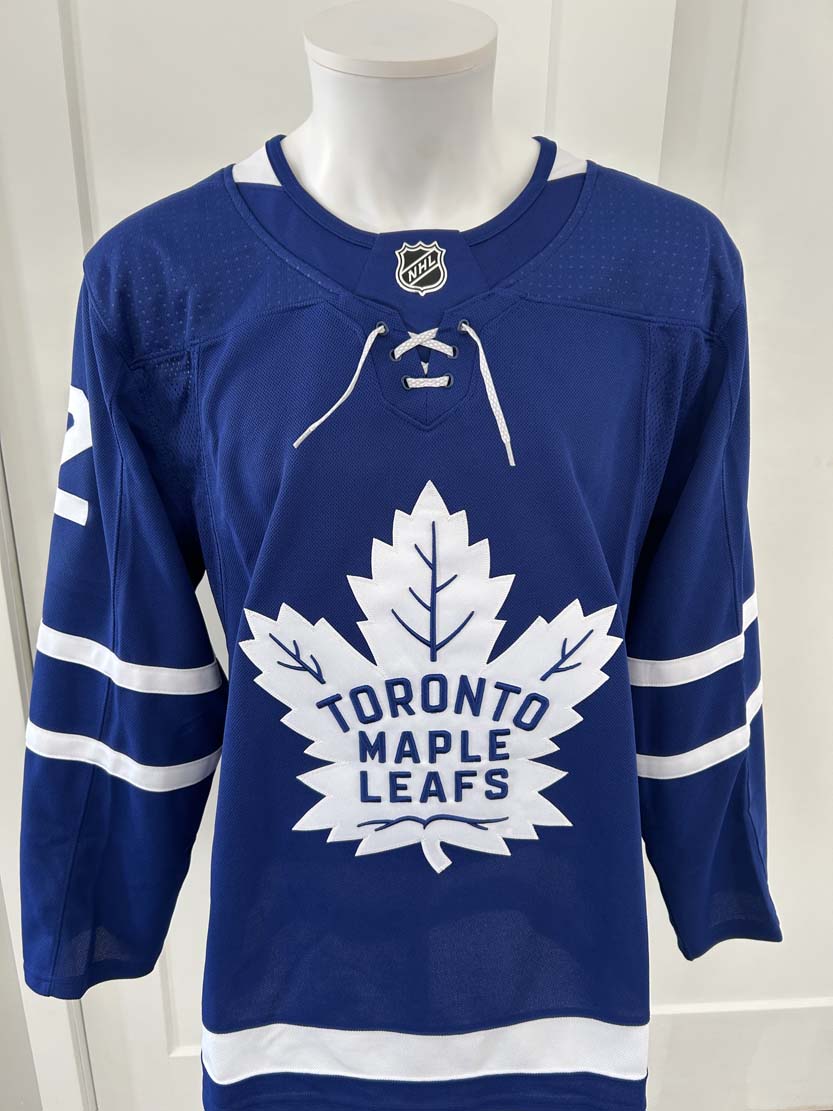 Simon Benoit Toronto Maple Leafs ADIDAS Autographed Jersey
