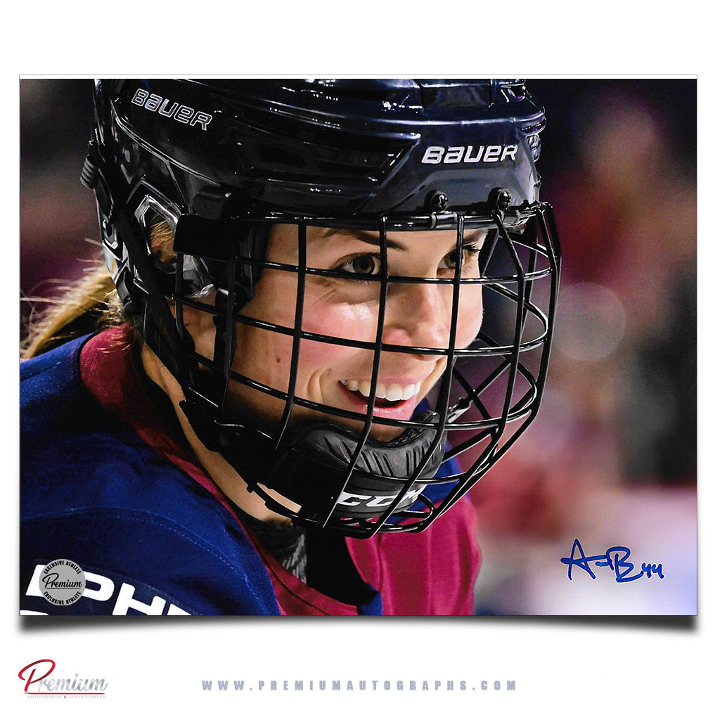 Amanda Boulier Montreal Victoire PWHL Autographed 8x10 Photograph Closeup