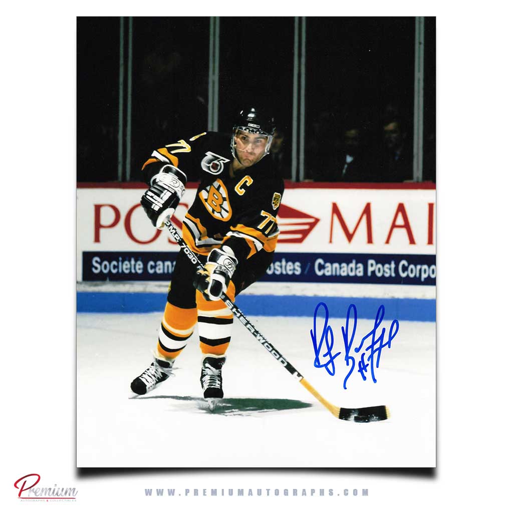 Ray Bourque Boston Bruins Signed 8x10 Photograph Passing