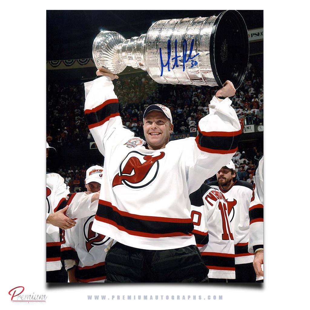 Martin Brodeur New Jersey Devils Autographed 8x10 Photograph Close Up