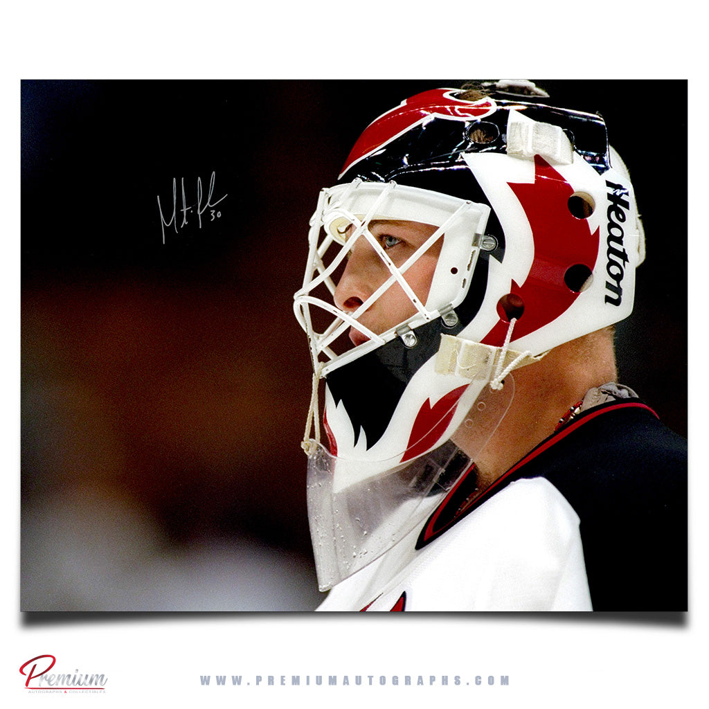 Martin Brodeur New Jersey Devils Autographed 16x20 Close Up Home