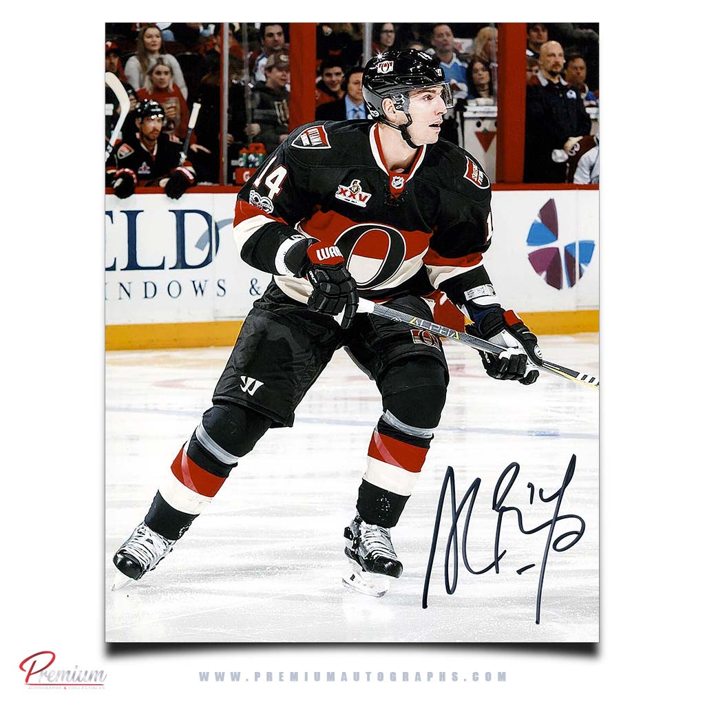 Alex Burrows Ottawa Senators Autographed 8x10 Photograph Skating