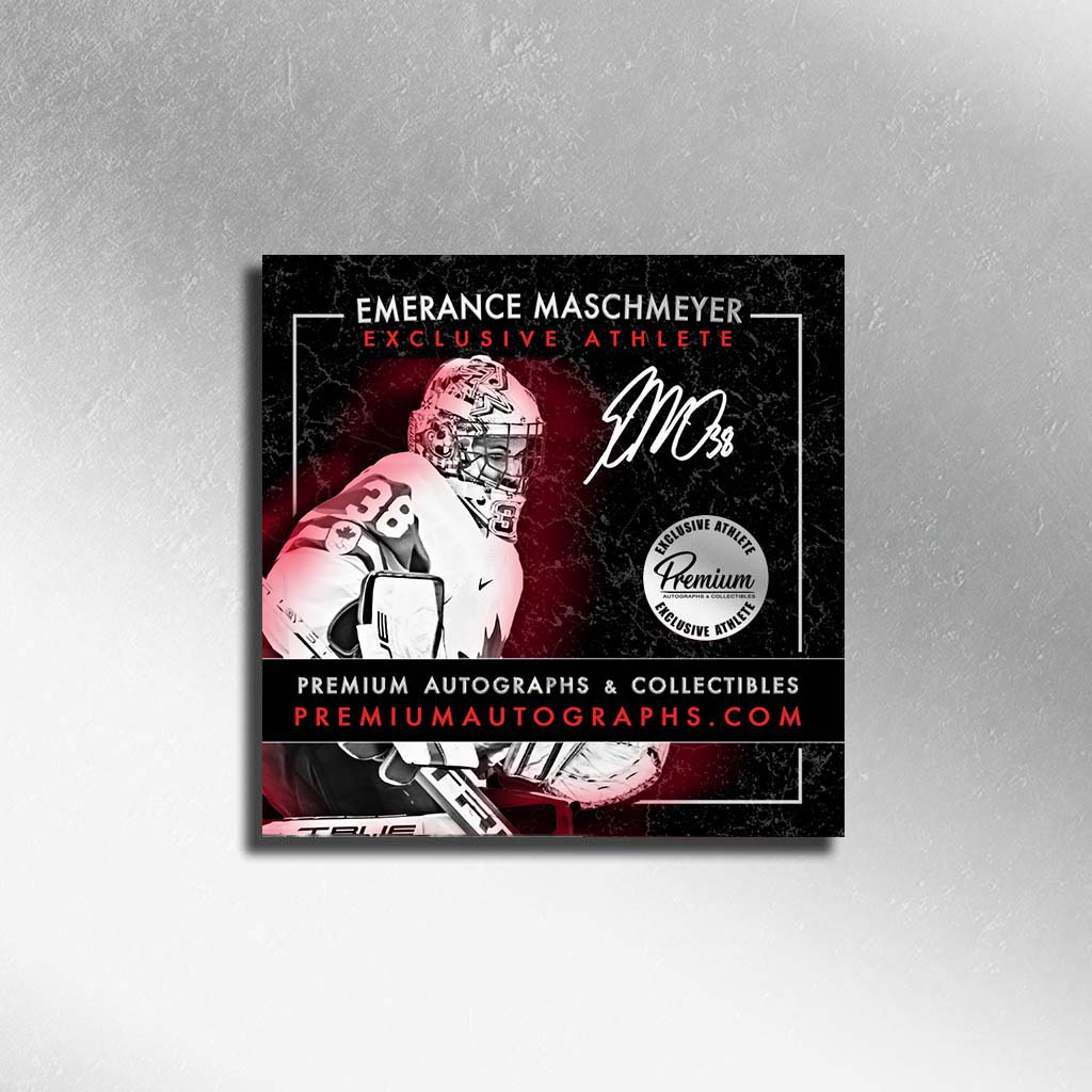 Emerance Maschmeyer Olympic Team Canada Autographed Bauer RED jersey