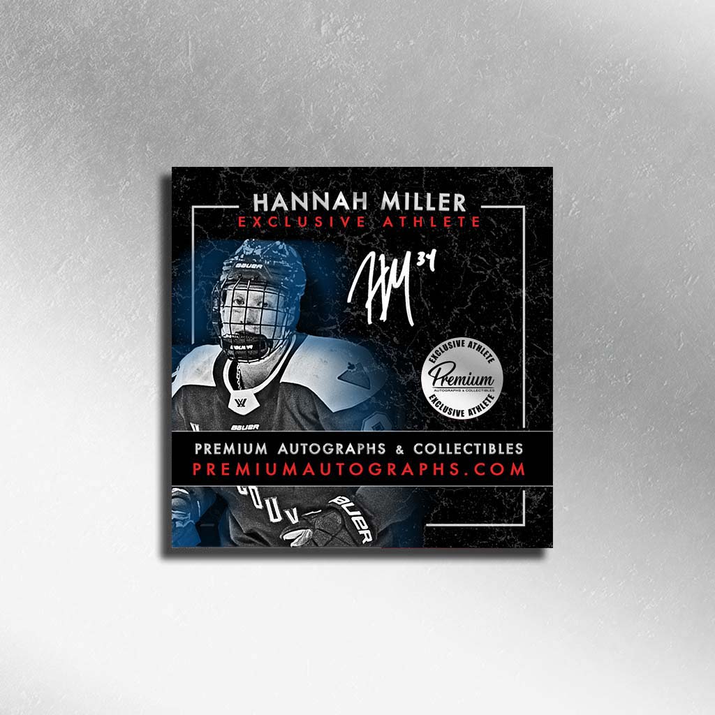 Hannah Miller Team China Autographed 8x10 Photograph Breakaway Goal