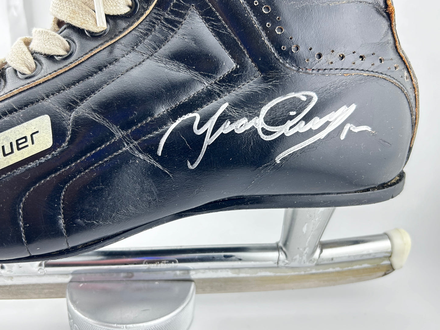 Yvan Cournoyer Autographed Vintage Bauer Skate