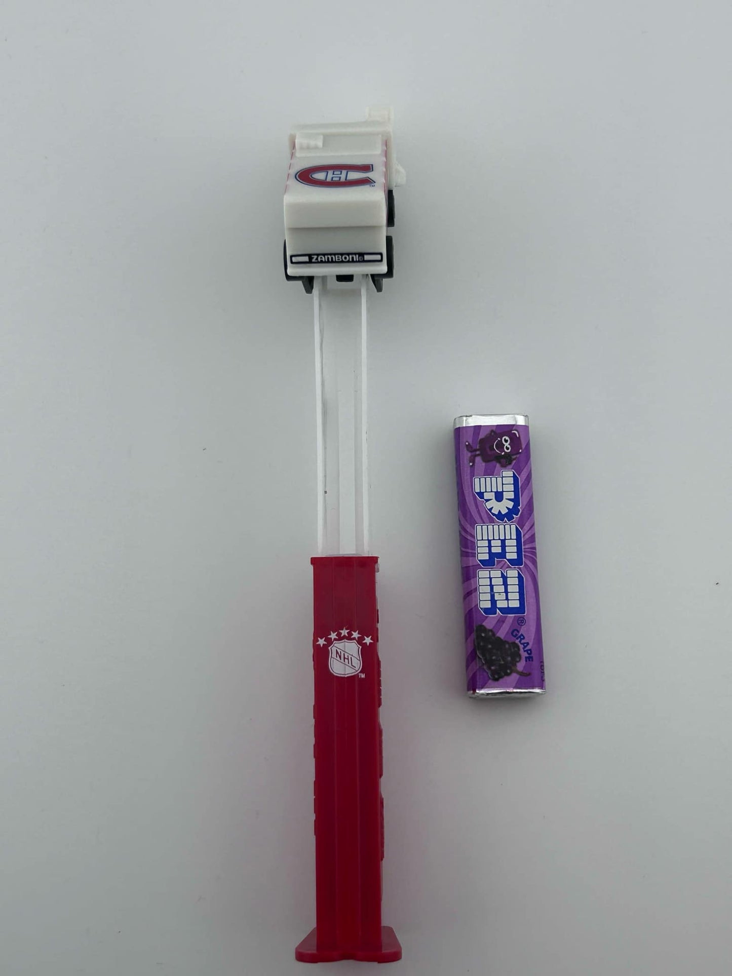 Yvan Cournoyer Montreal Canadiens Zamboni NHL Pez Dispenser Autographed