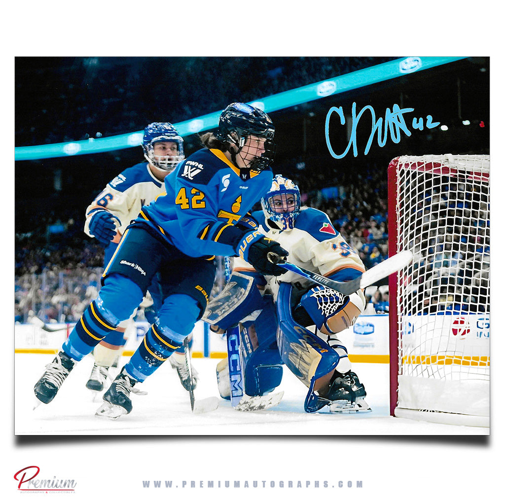 Claire Dalton Toronto Sceptres Autographed 8x10 Photograph Battle Around the Net