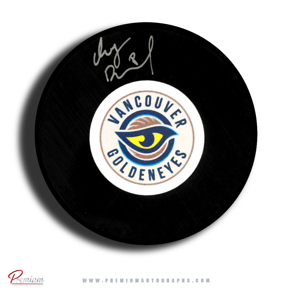 Izzy Daniel Vancouver Goldeneyes PWHL Autographed Puck