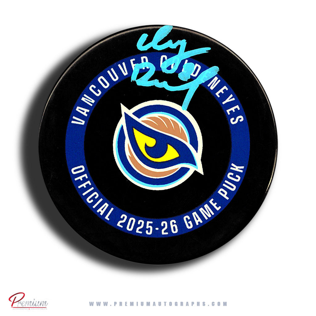 Izzy Daniel Vancouver Goldeneyes PWHL Autographed Official Game Puck