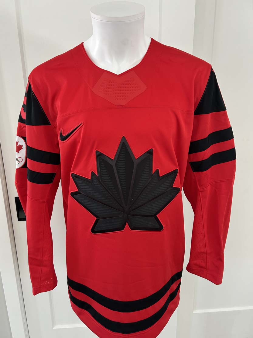 Melodie Daoust Team Canada NIKE Autographed Jersey w/ 2x Gold