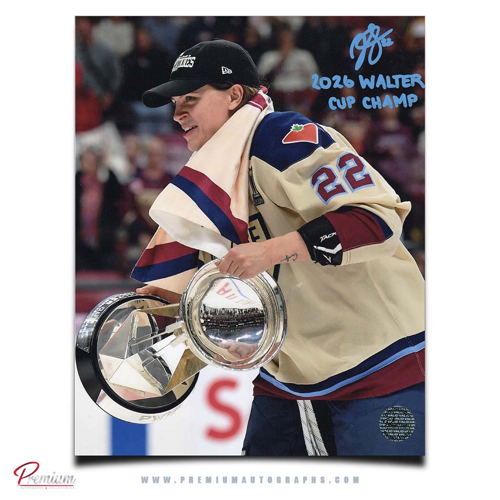 Jessica DiGirolamo Montreal Victoire PWHL Autographed 8x10 Photograph with 2026 Walter Cup Champion Inscription