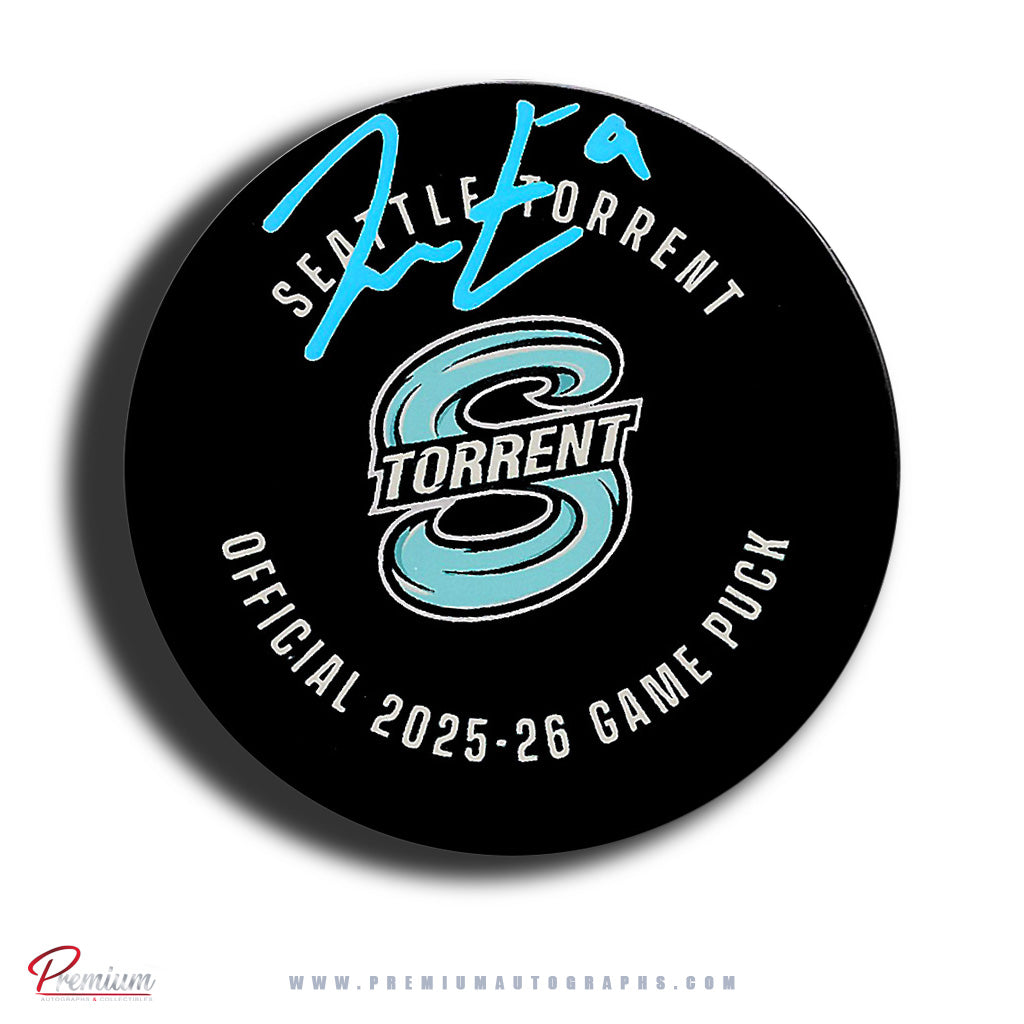 Jessie Eldridge Seattle Torrent PWHL Autographed Official 2025-26 Game puck