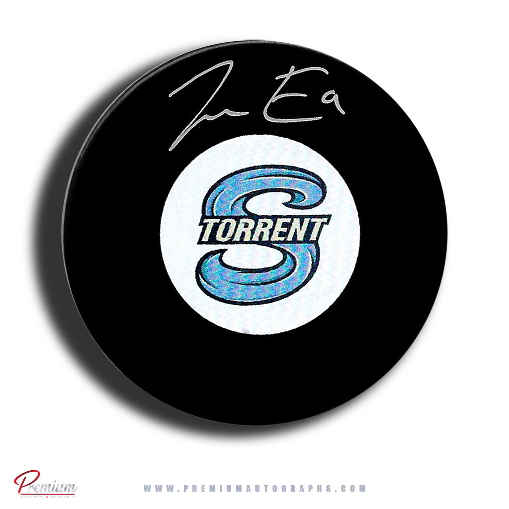 Jessie Eldridge Seattle Torrent PWHL Autographed Puck