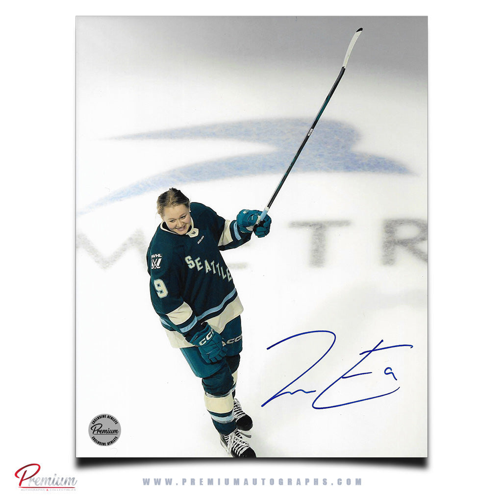 Jessie Eldridge Seattle Torrents PWHL Autographed 8x10 Photograph Celebration