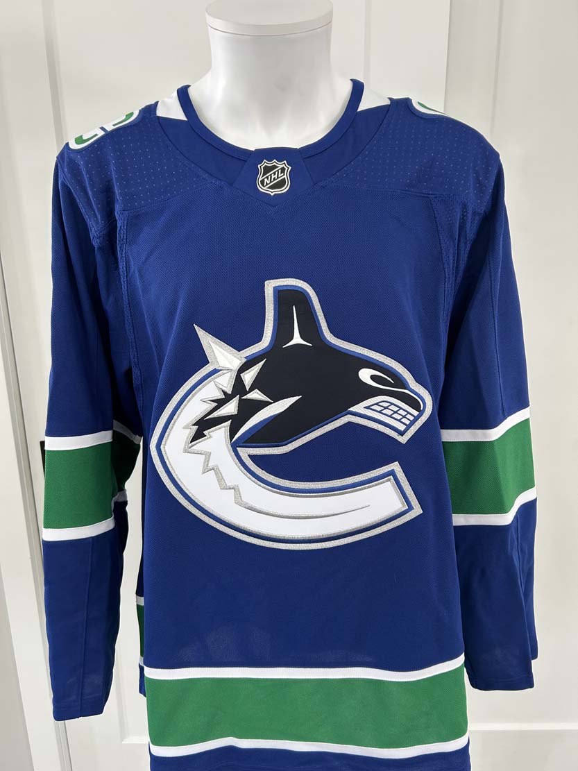 Conor Garland Vancouver Canucks ADIDAS Autographed Jersey