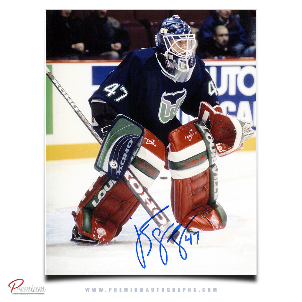 Jean-Sebastien Giguere Colorado Avalanche Signed 8x10 Photograph Top of the Crease