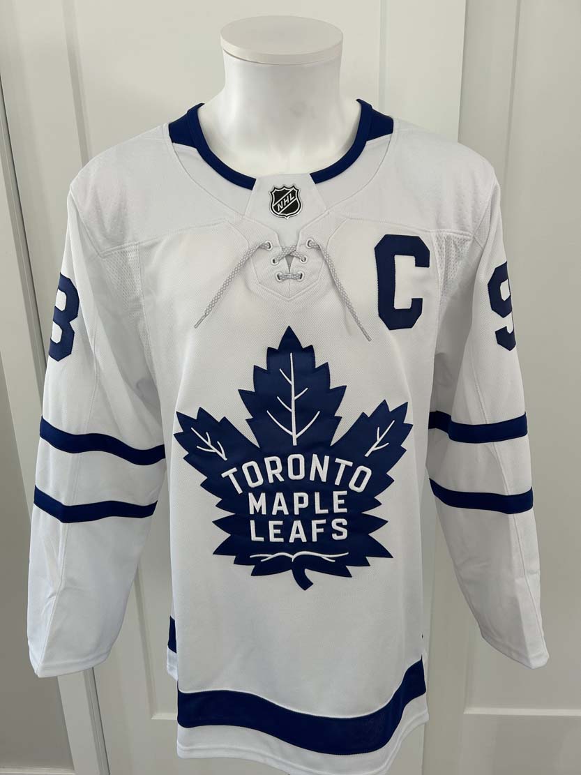 Doug Gilmour Toronto Maple Leafs ADIDAS Autographed Jersey w/ Killer & HOF 2011