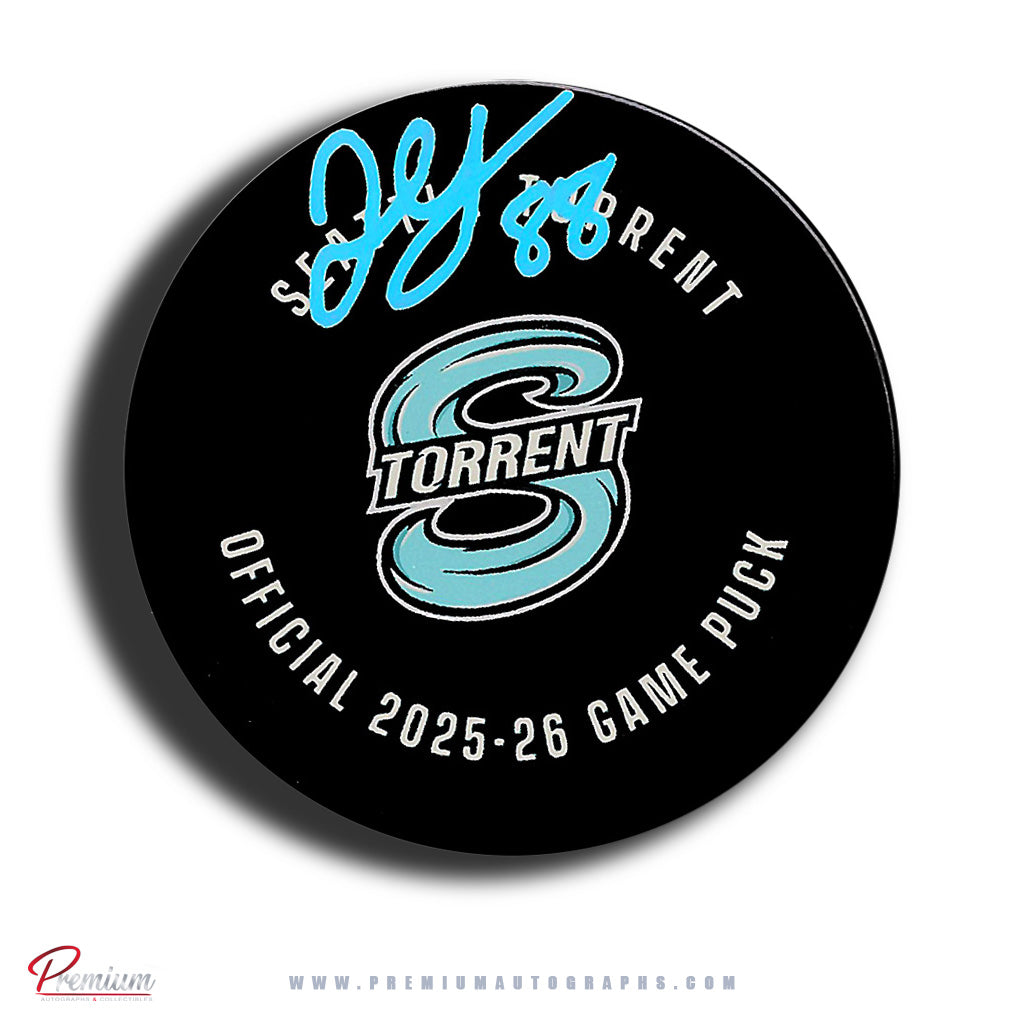 Julia Gosling Seattle Torrent PWHL Autographed Official 2025-26 Game puck
