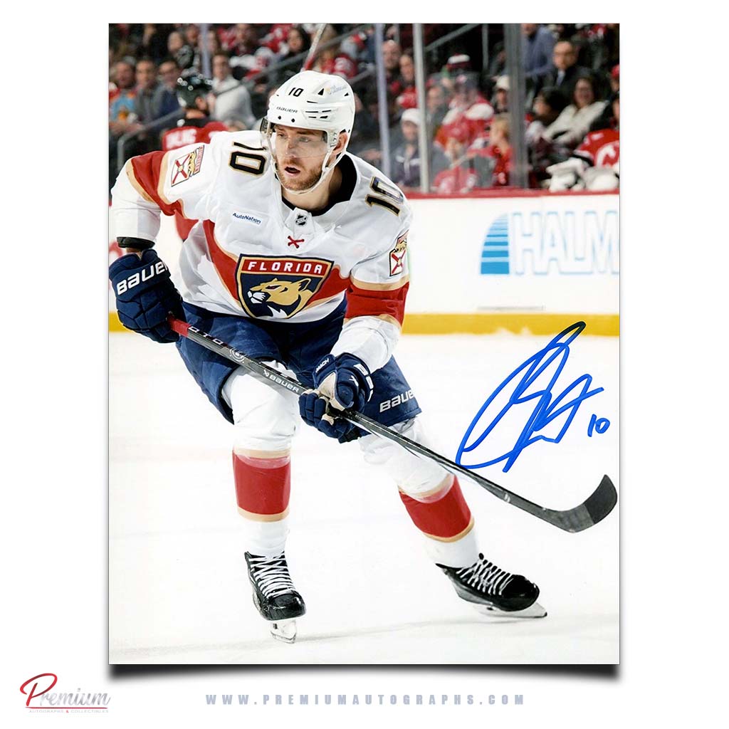 A.J. Greer Florida Panthers Autographed 8x10 Photograph Focused