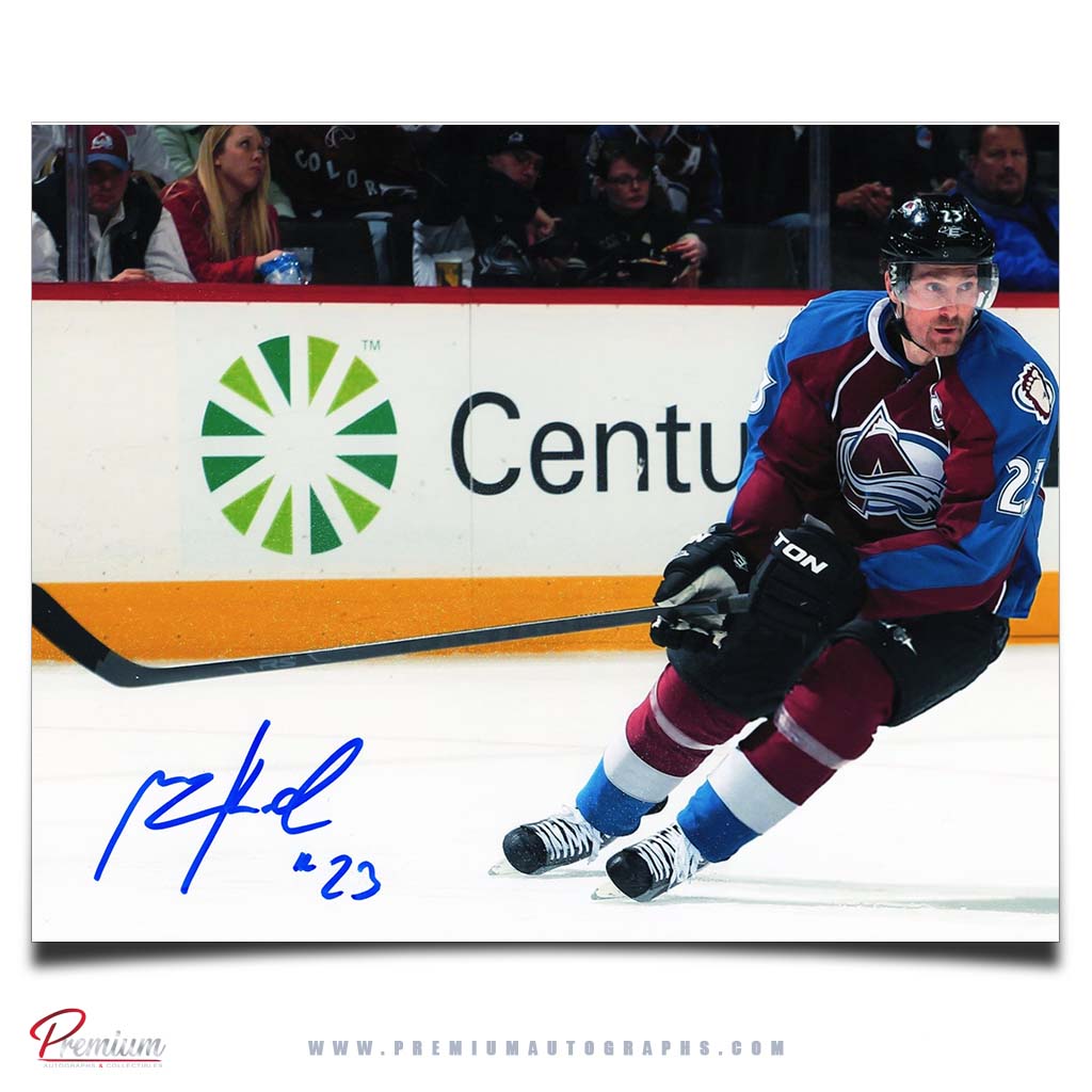Milan Hejduk Colorado Avalanche Autographed 8x10 Photograph