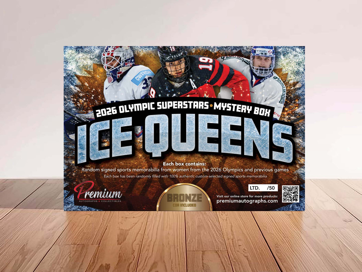 Ice Queens - 2026 Olympics Superstars Mystery Box BRONZE Edn.