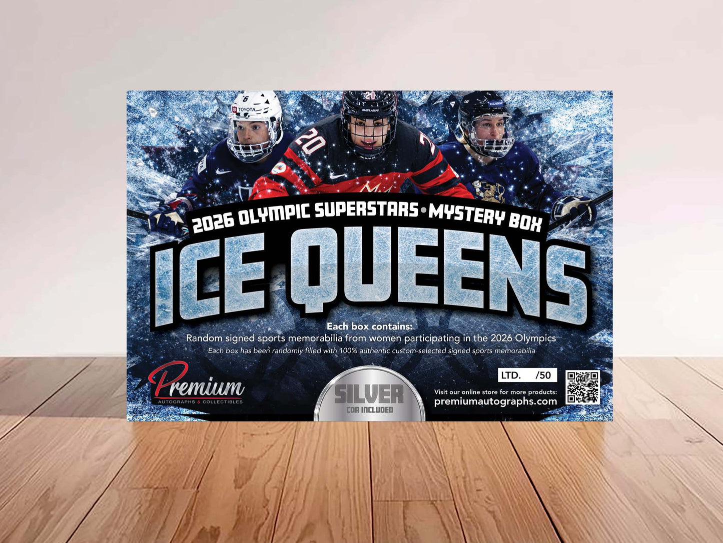 Ice Queens - 2026 Olympics Superstars Mystery Box SILVER Edn.