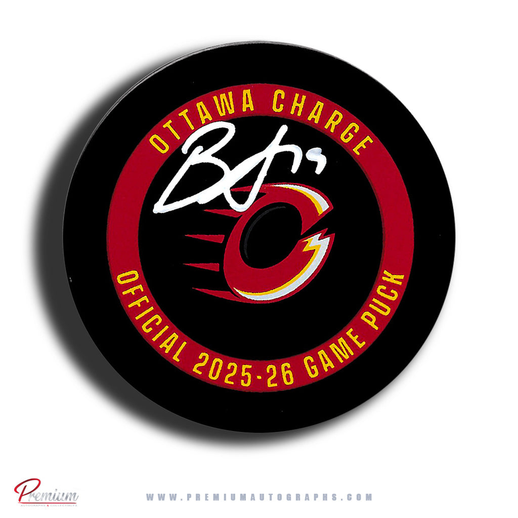 Brianne Jenner Ottawa Charge PWHL Autographed Official 2025-26 Game puck