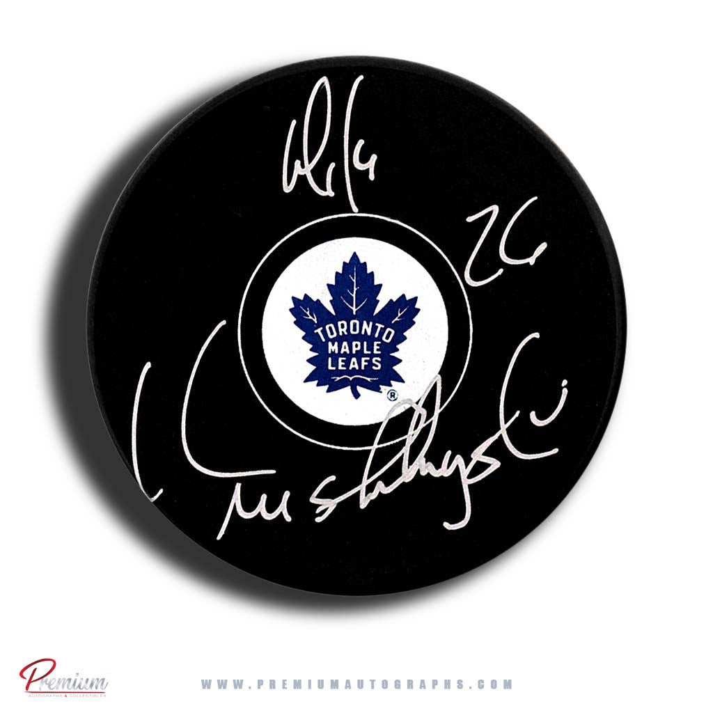 Mike Krushelnyski Toronto Maple Leafs Autographed Puck