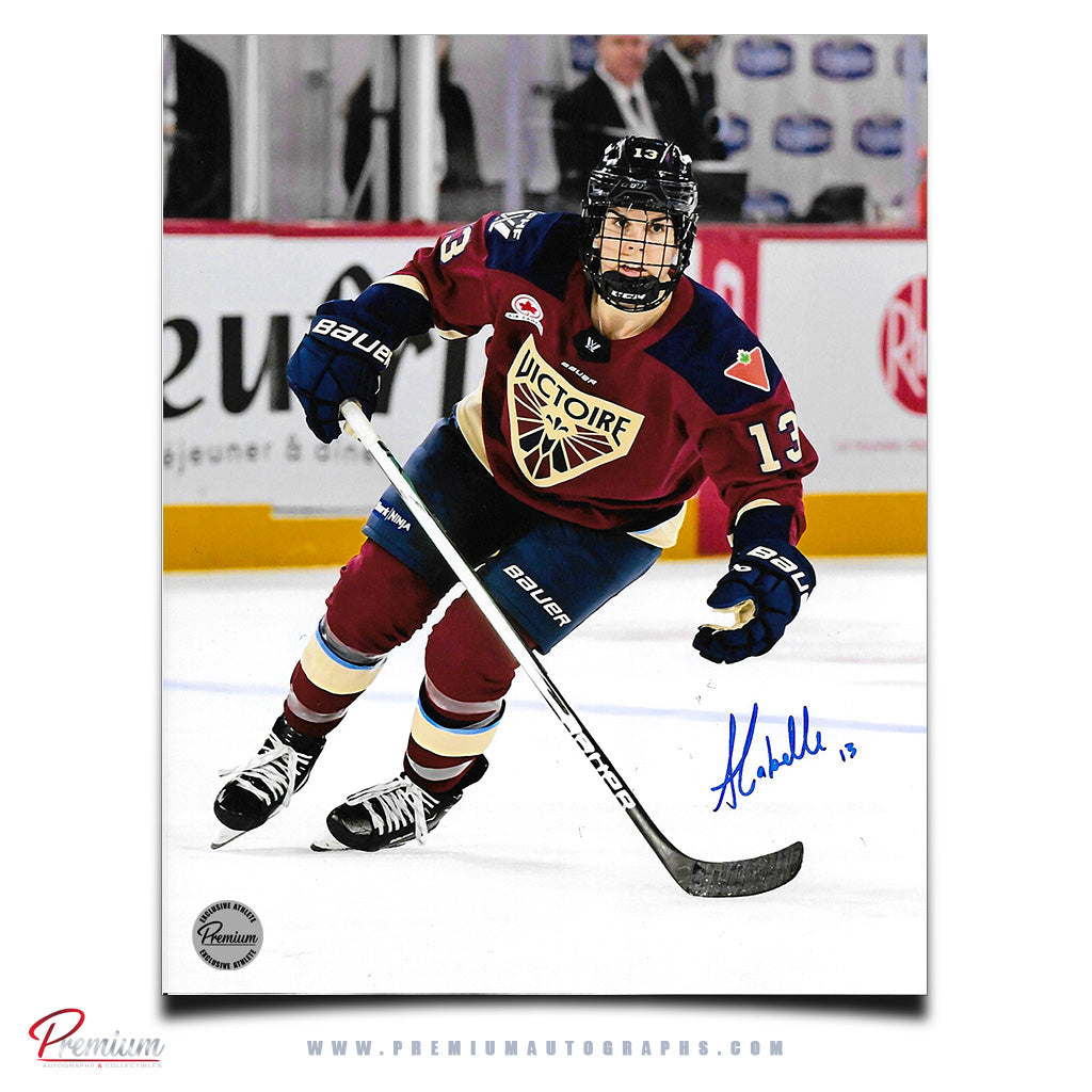 Alexandra Labelle Montreal Victoire PWHL Autographed 8x10 Photograph On the Attack