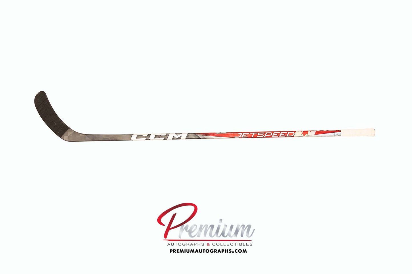 Emma Maltais Team Canada Game Used Stick 2024 World Championship Inscription