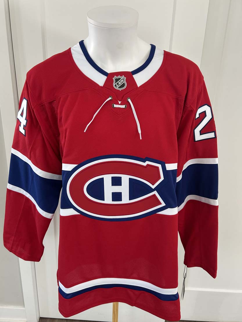 Logan Mailloux Montreal Canadiens FANATICS Autographed Jersey