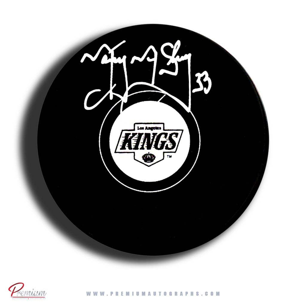 Marty McSorley Los Angeles Kings Autographed Puck