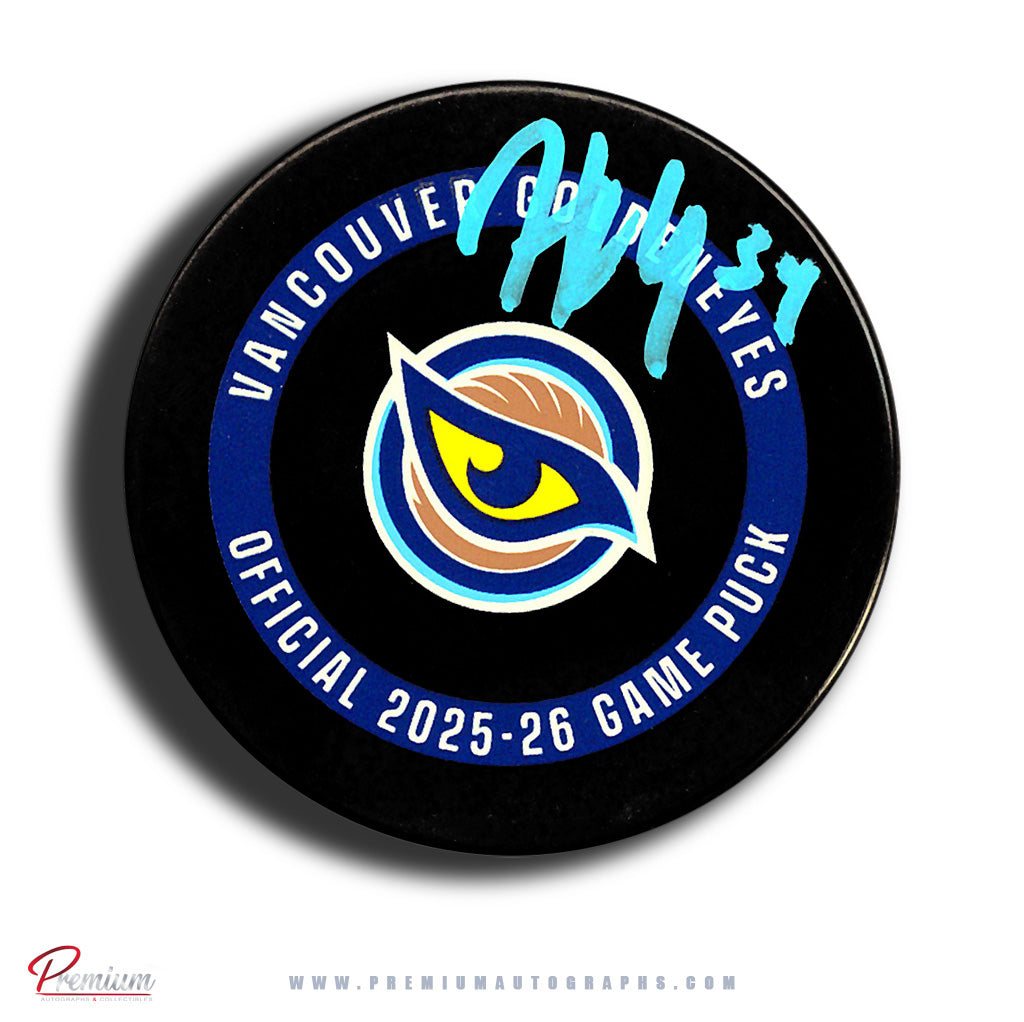 Hannah Miller Vancouver Goldeneyes PWHL Autographed Official Game Puck