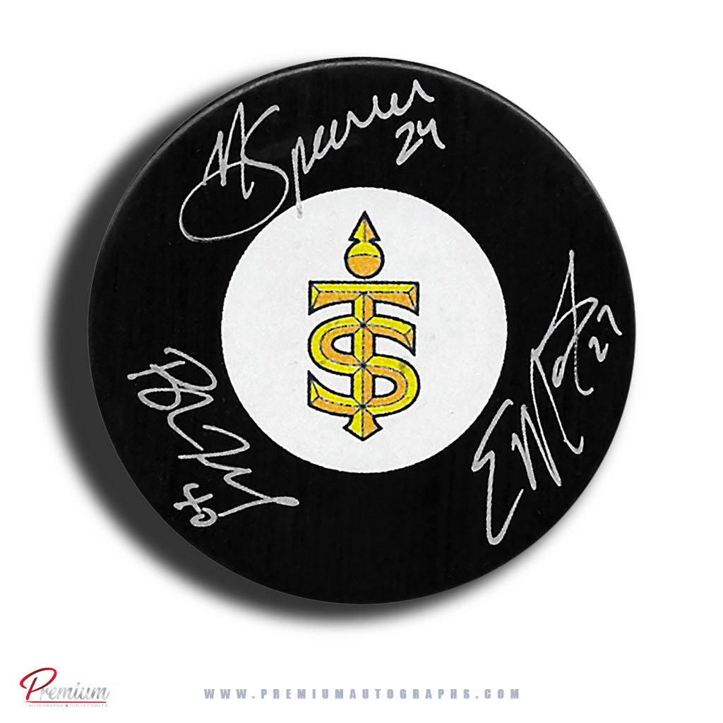 Natalie Spooner, Blayre Turnbull & Emma Maltais Toronto Sceptres PWHL Autographed Puck
