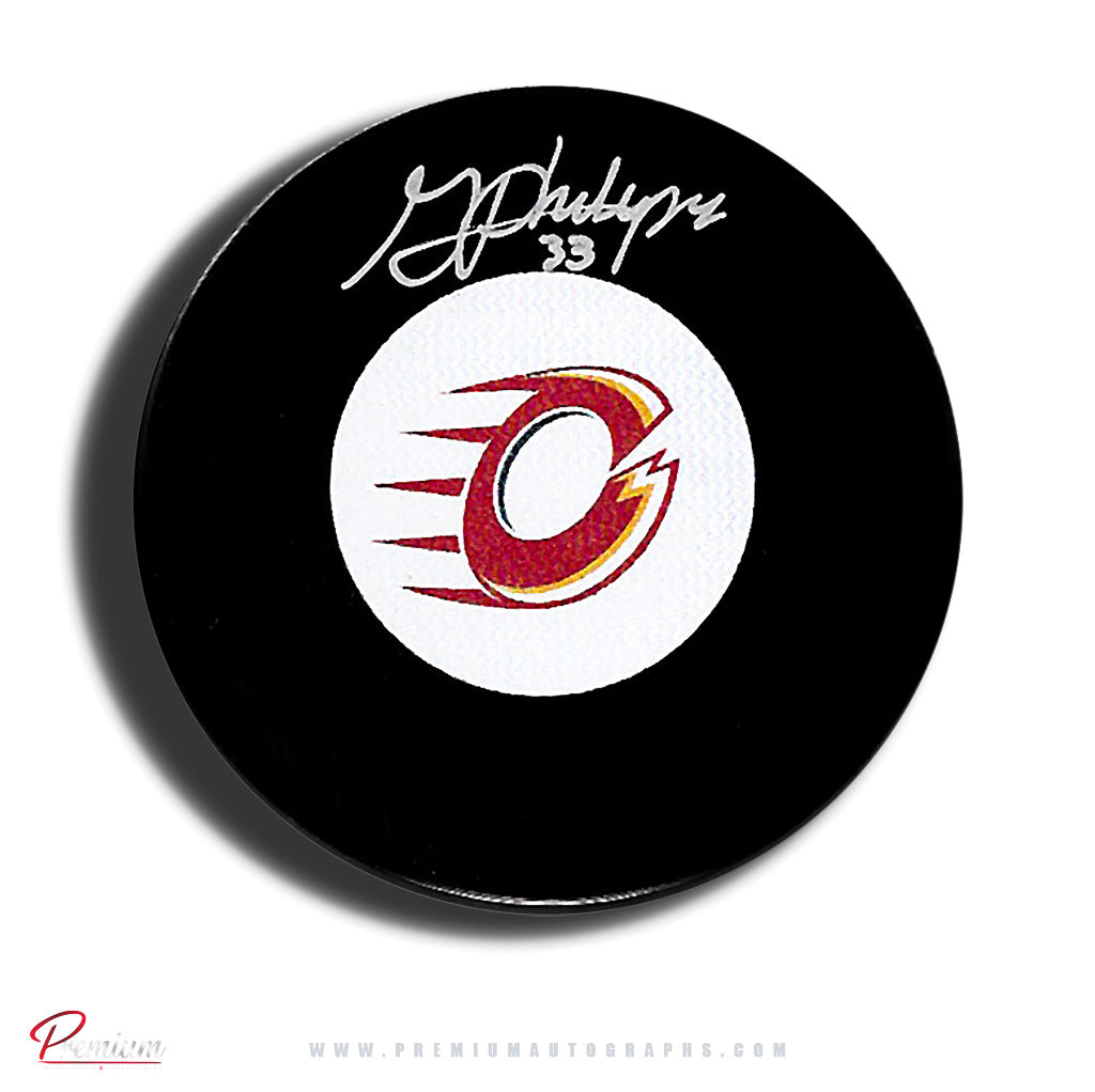 Gwyneth Philips Ottawa Charge PWHL Autographed Puck