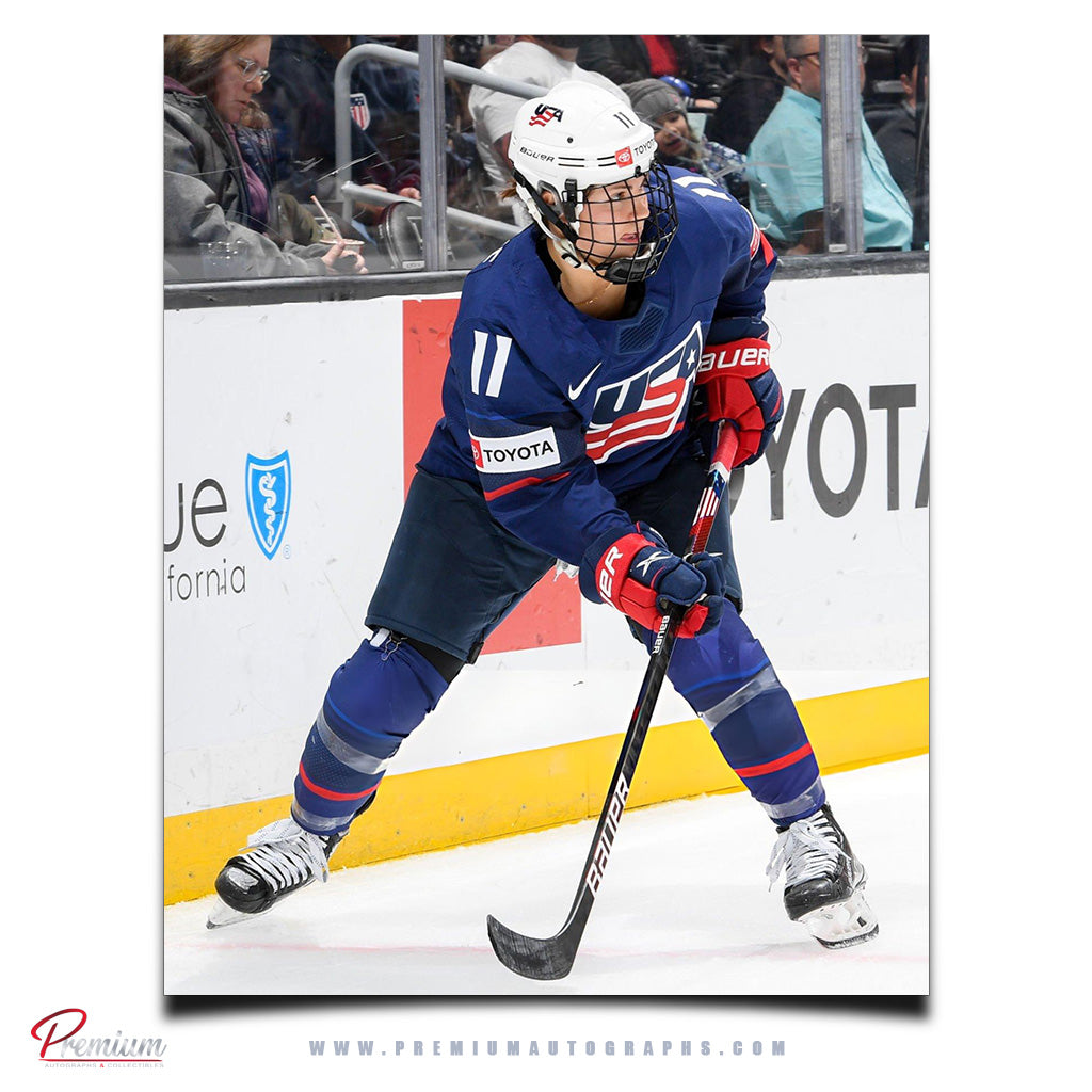 Abby Roque Team USA Autographed 8x10 Photograph (Pre-Order 06)