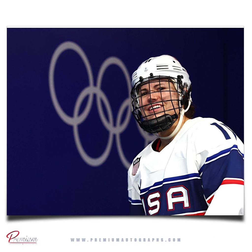 Abby Roque Team USA Autographed 8x10 Photograph (Pre-Order 08)