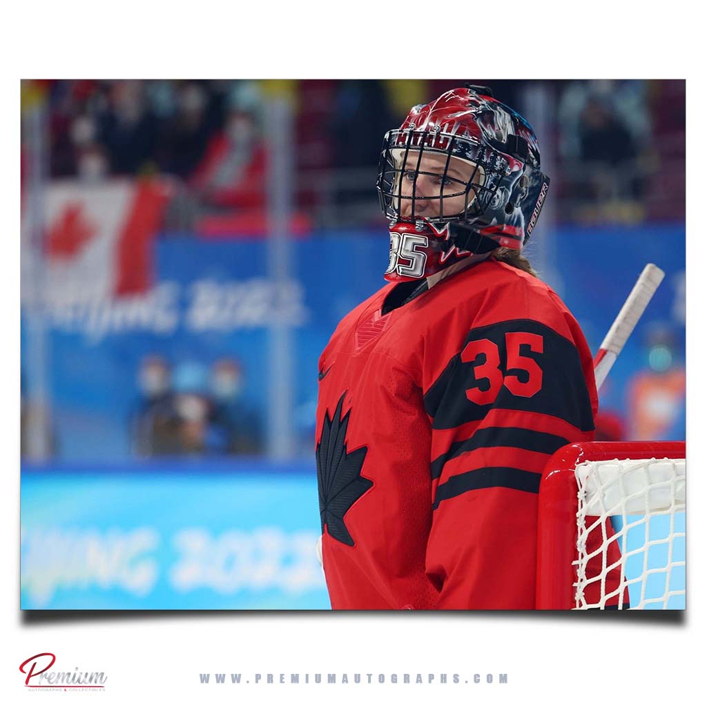 Ann-Renee Desbiens Team Canada Autographed 8x10 Photograph (PreOrder 07)