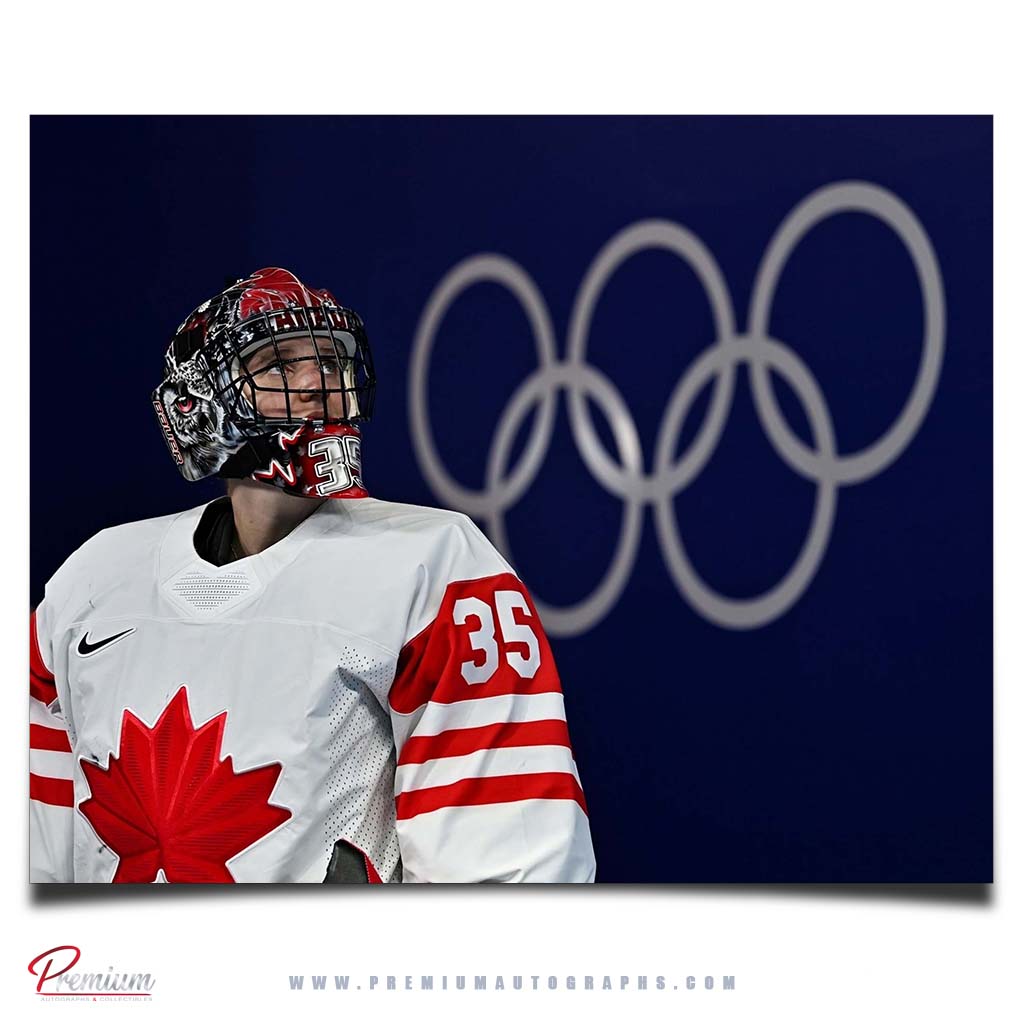 Ann-Renee Desbiens Team Canada Autographed 8x10 Photograph (PreOrder 08)