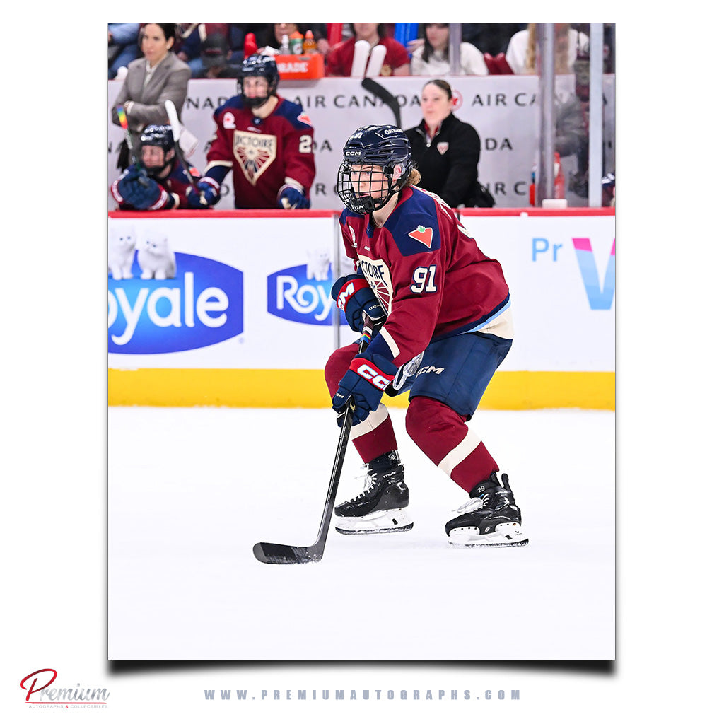 Maggie Flaherty Montreal Victoire Autographed 8x10 Photograph (PreOrder 03)
