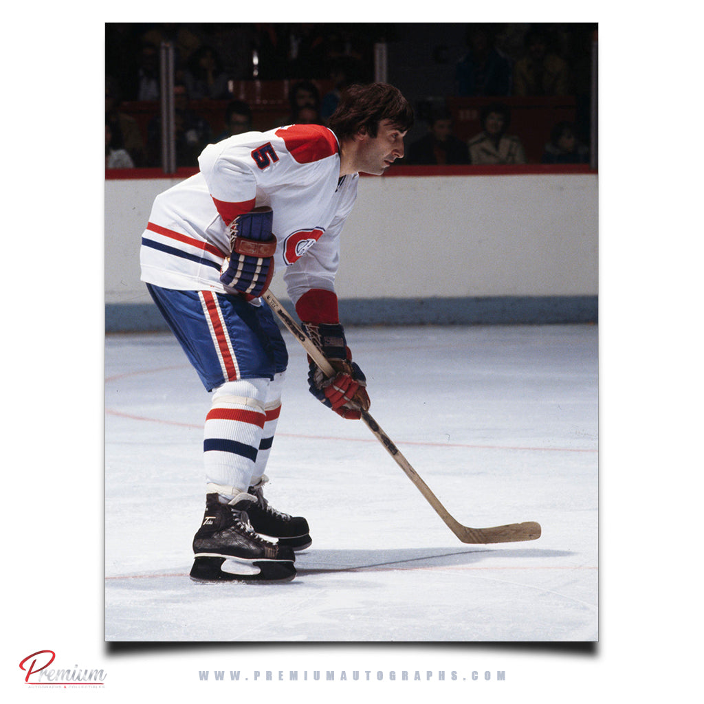 Guy Lapointe Montreal Canadiens Autographed 8x10 (PreOrder 06)