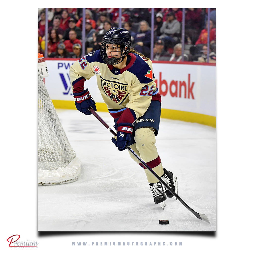 Jessica Digirolamo Montreal Victoire PWHL Autographed 8x10 Photograph (PreOrder 03)