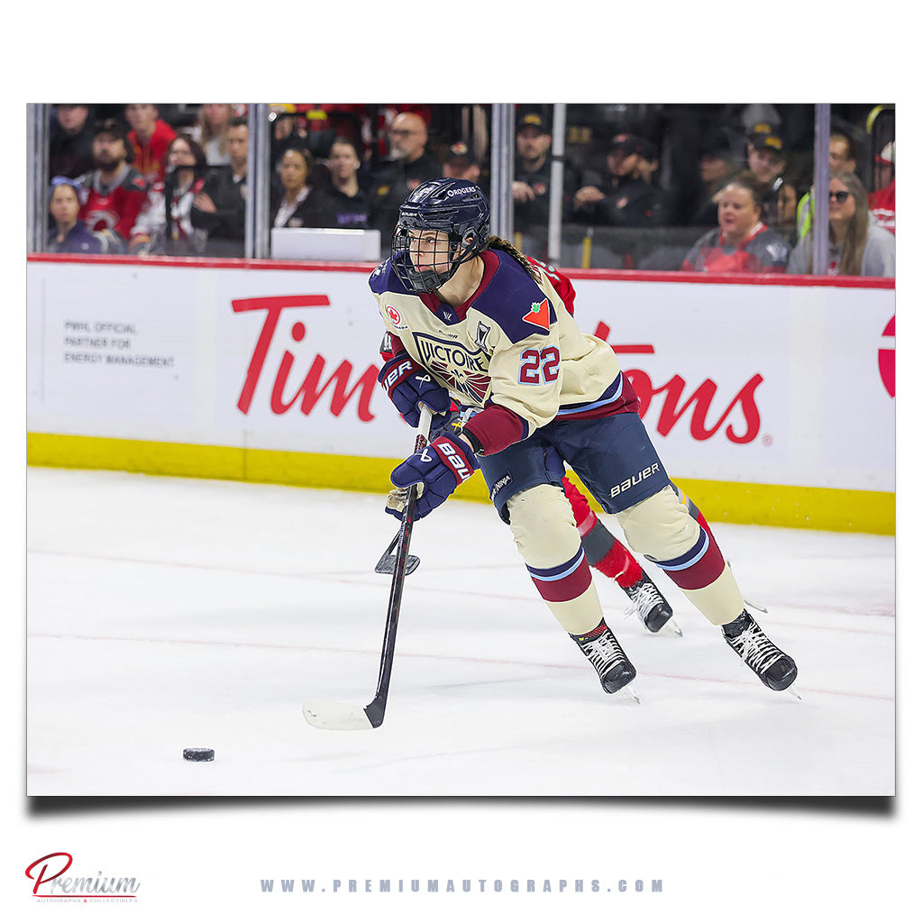 Jessica Digirolamo Montreal Victoire PWHL Autographed 8x10 Photograph (PreOrder 04)