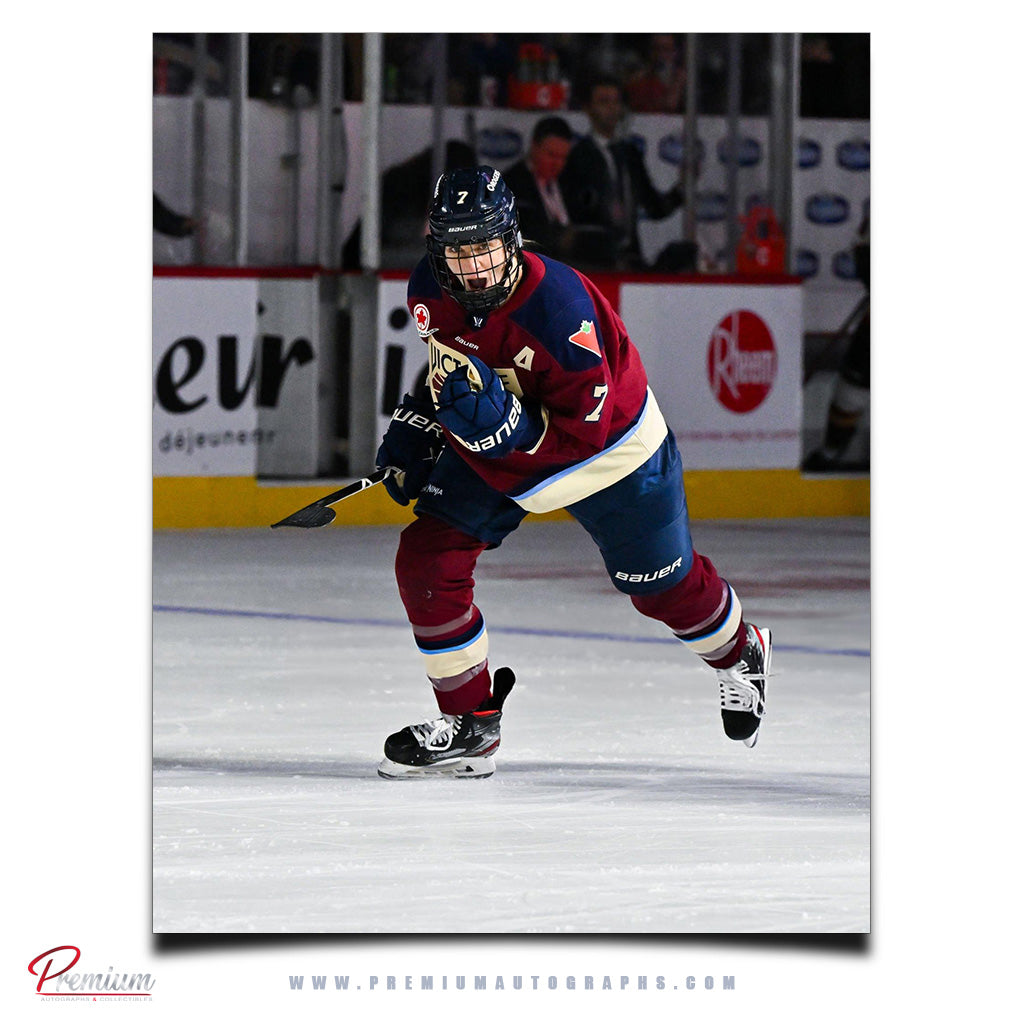 Laura Stacey Montreal Victoire Autographed 8x10 Photograph (PreOrder 03)