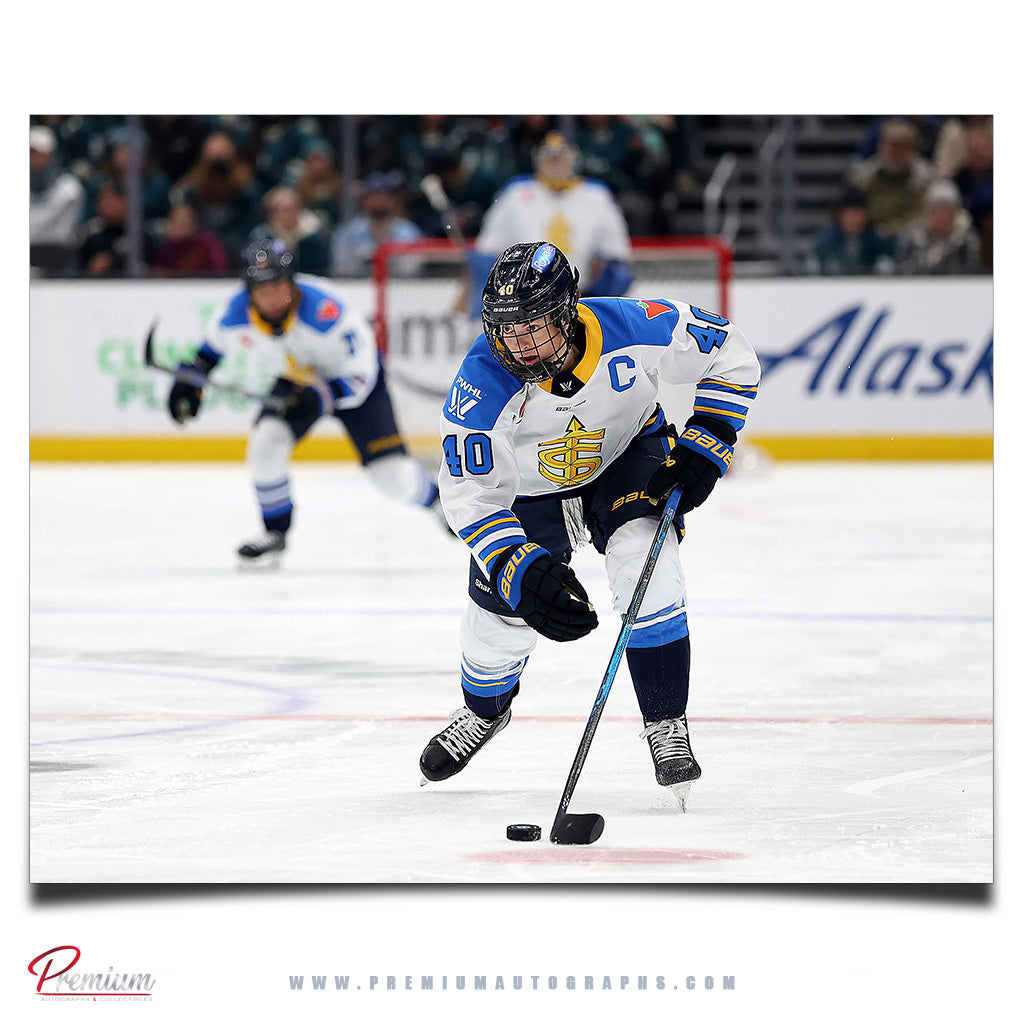 Blayre Turnbull Toronto Scepters PWHL Autographed 8x10 Photograph (PreOrder 11)