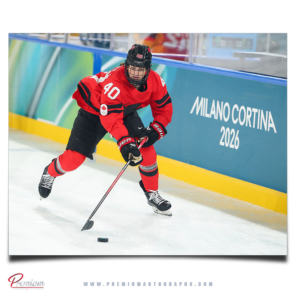Blayre Turnbull Team Canada PWHL Autographed 8x10 Photograph (PreOrder 13)