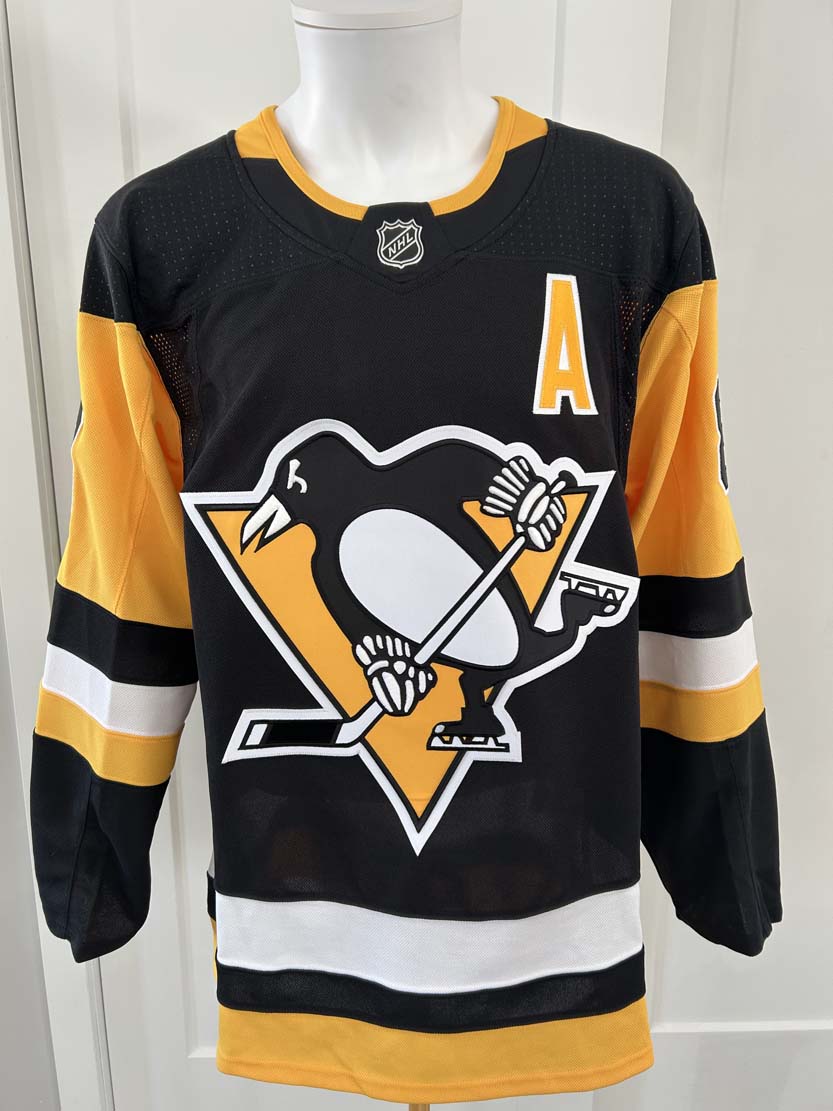 Mark Recchi Pittsburgh Penguins ADIDAS Autographed Jersey w/ 91 Stanley Cup & HOF 2019