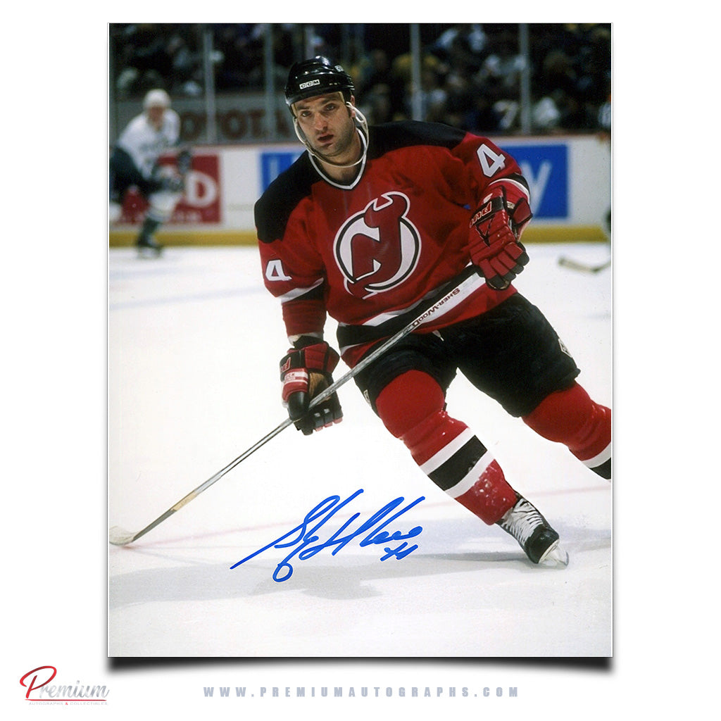 Stephane Richer Montreal Canadiens Signed 8x10 Photograph Focused